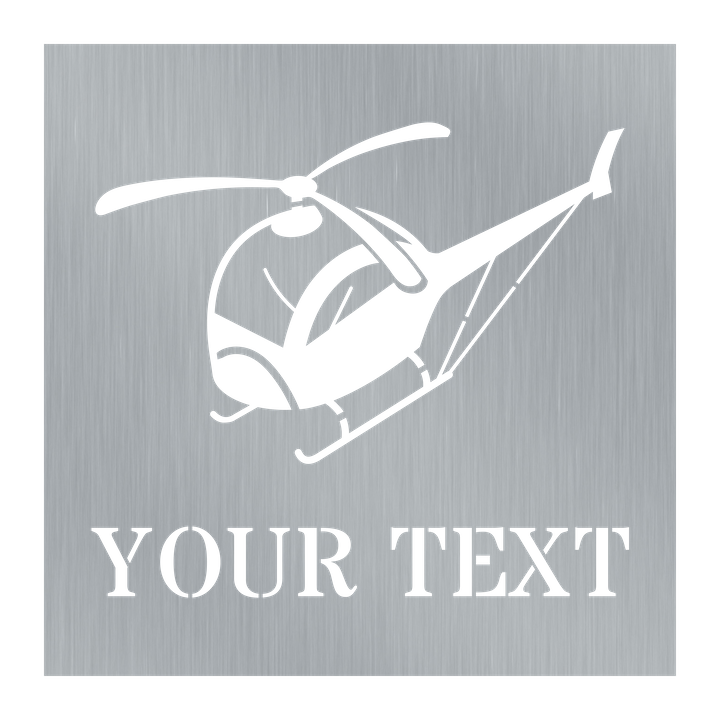 Helicopter Monogram