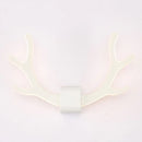 GobekUsa Metallic Antler Sconce LED Wall Lamp for Bedroom