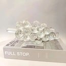 GobekUsa Crystal Glass Geometric Grape Decor Figurine Gothica