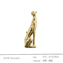 GobekUsa Leopard Resin Sculpture - Home Decor Handicrafts & Animal Figurine