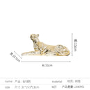 GobekUsa Leopard Resin Sculpture - Home Decor Handicrafts & Animal Figurine