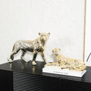 GobekUsa Leopard Resin Sculpture - Home Decor Handicrafts & Animal Figurine
