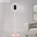 GobekUsa Metallic LED Makeup Lamp with Phone Holder and USB Fill Light in 3 Colors