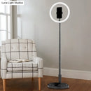 GobekUsa Metallic LED Makeup Lamp with Phone Holder and USB Fill Light in 3 Colors