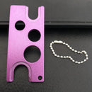 Metallic multi color essential oils opener tool for kitchen storage by Decorbites
