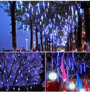 GobekUsa Meteor Shower LED String Lights for Outdoor Decor