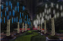 GobekUsa Meteor Shower LED String Lights for Outdoor Decor