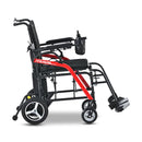 Metro Mobility iTravel Lite 24V/10AH 200W Premium Portable Folding Power Wheelchair, 220LBS (SAK97362) by SAKSBY WHOLESALE