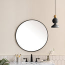 James Martin Rohe 30" Mirror, Matte Black