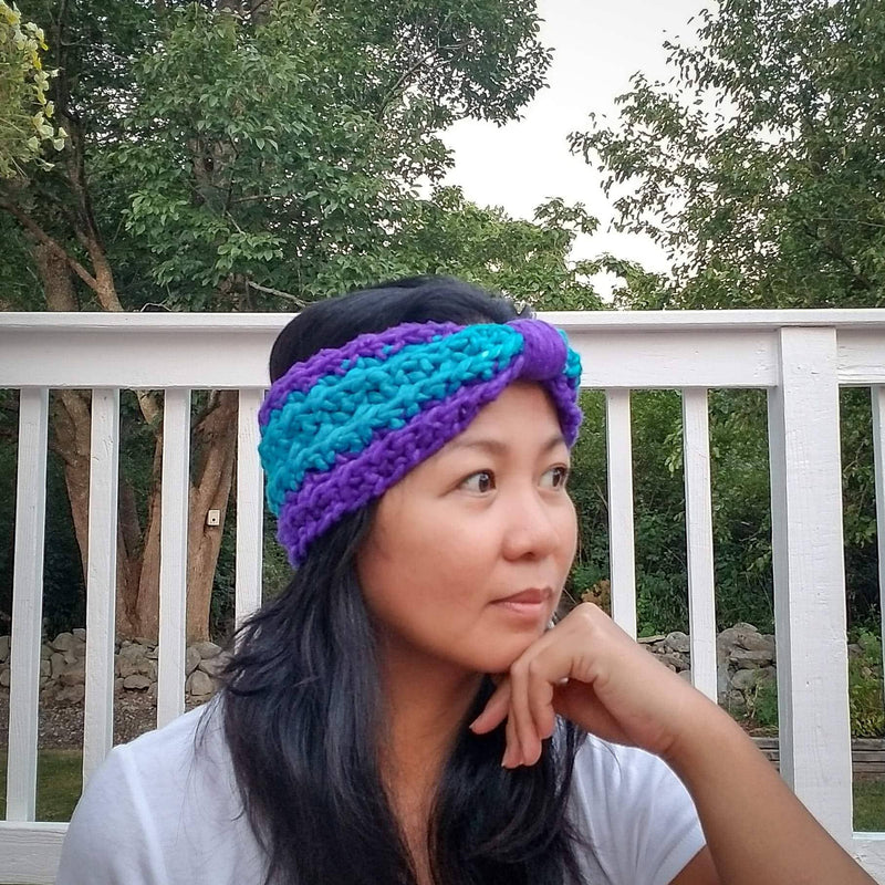 Mexicali Dreams Winter Headband Crochet Pattern