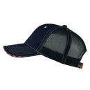 6 Panel Mesh Flag Mesh Cap
