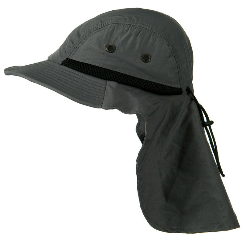 Mesh Sun Protection Flap Hat
