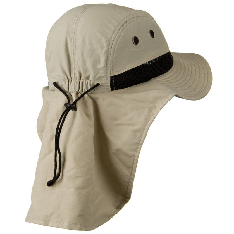 Mesh Sun Protection Flap Hat