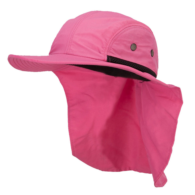 Mesh Sun Protection Flap Hat