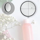 Compact Mirror with Magnification & Suction Cups