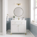 James Martin Chicago 36" Single Bathroom Vanity, Glossy White