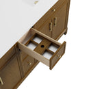 James Martin Bellshire 72" Double Bathroom Vanity, Honey Oak