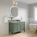 James Martin Brittany 48" Single Bathroom Vanity, Smokey Celadon