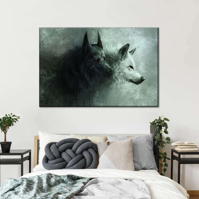 Sinister Wolves Wall Art