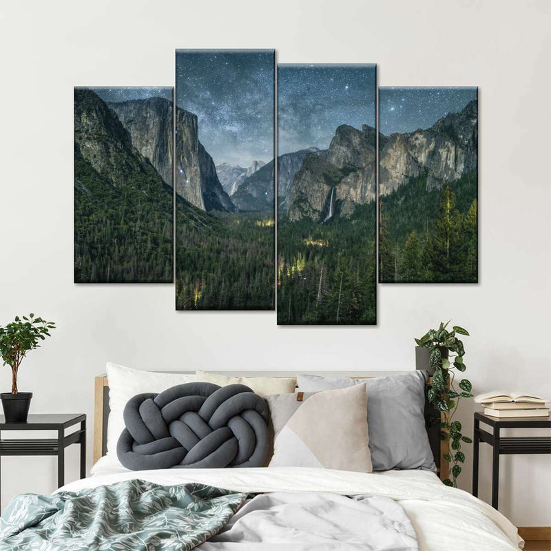 Yosemite Stunning Stars Wall Art