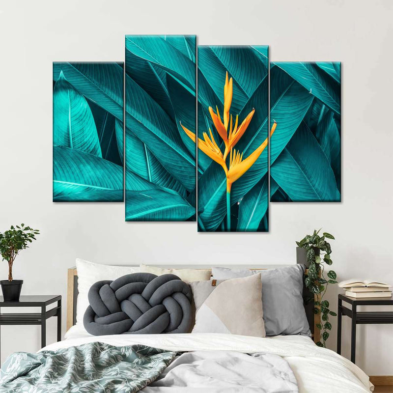 Exotic Tropical Bird Of Paradise Wall Art