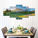 Springtime At Mount Rainier Wall Art