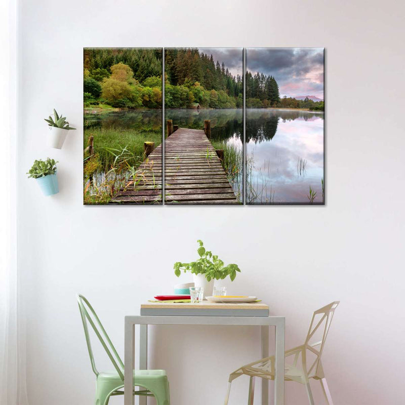 Loch Ard Boathouse Wall Art