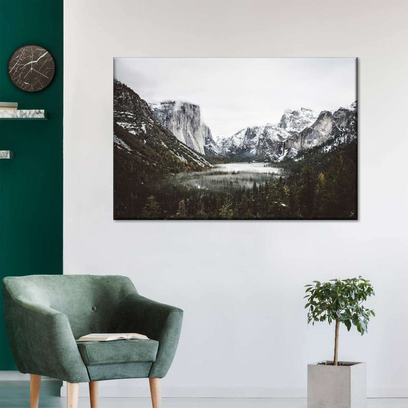 Yosemite Winter Magic Wall Art