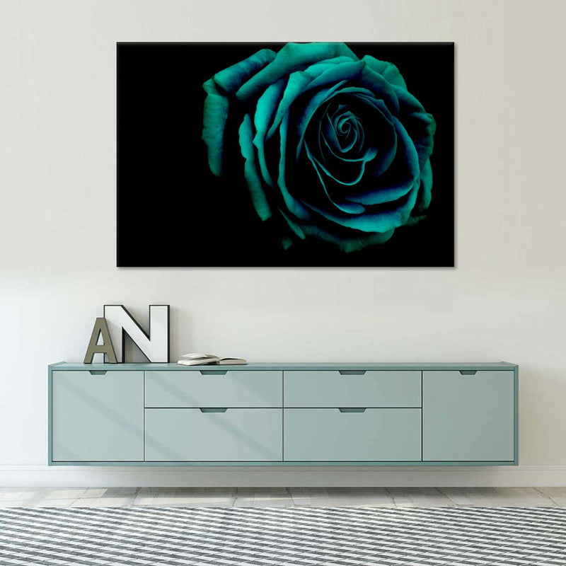 Green Flower Wall Art