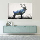 Abstract Forest Buck Wall Art
