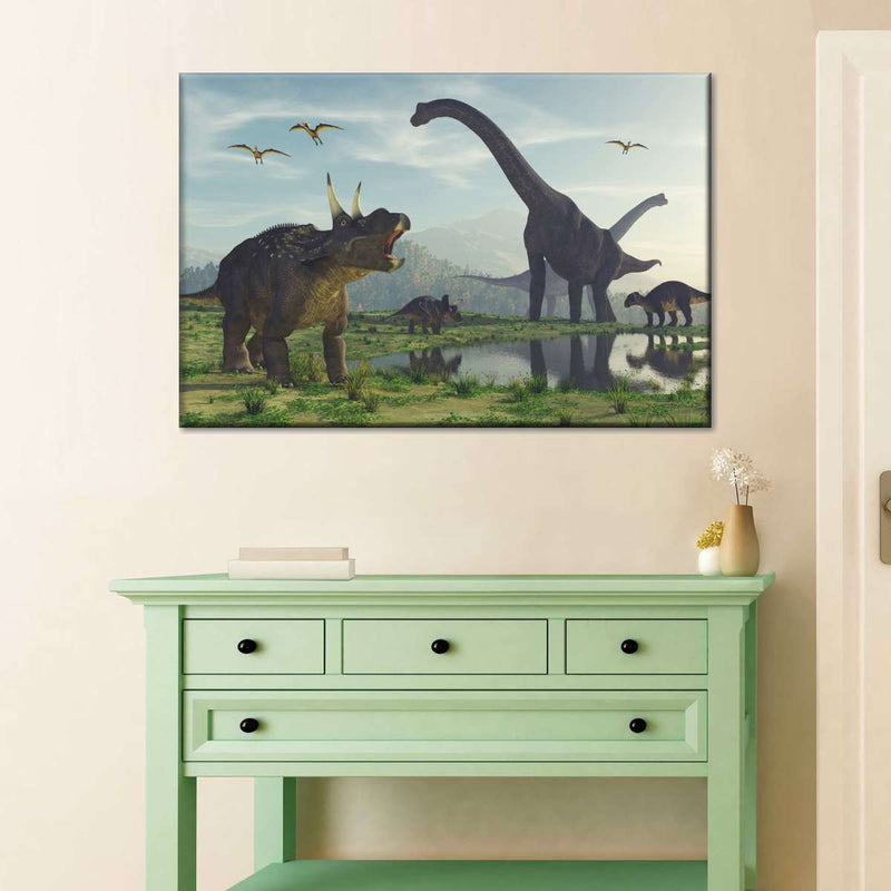 World Of Dinosaurs Wall Art