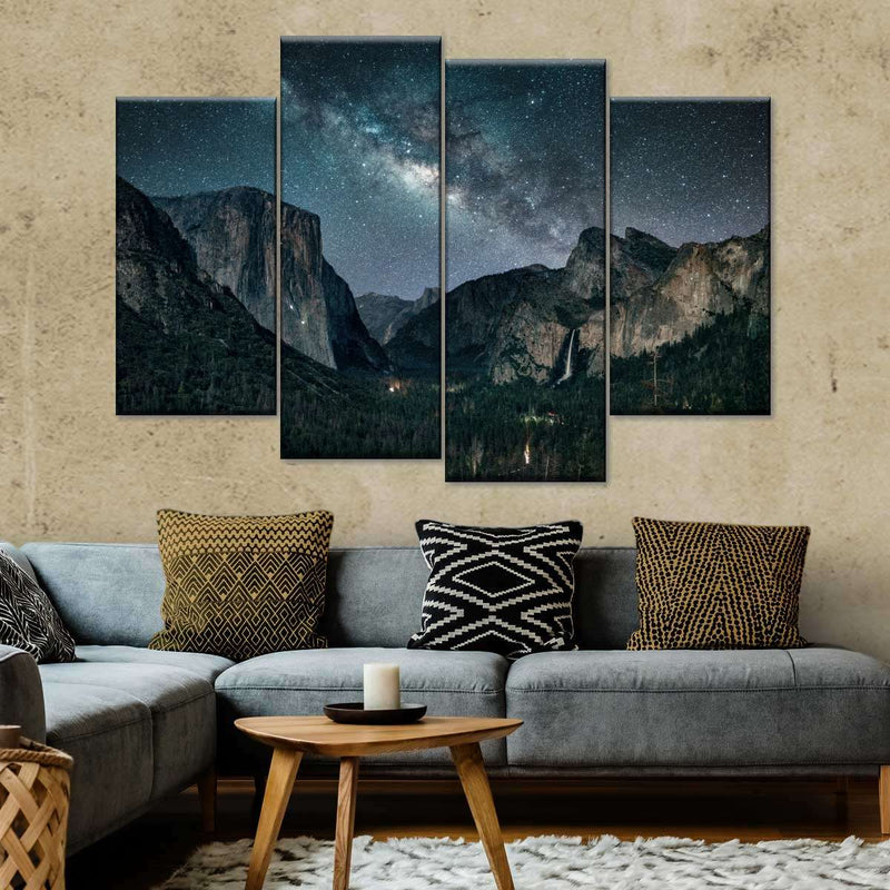 Stargazing At Yosemite Wall Art