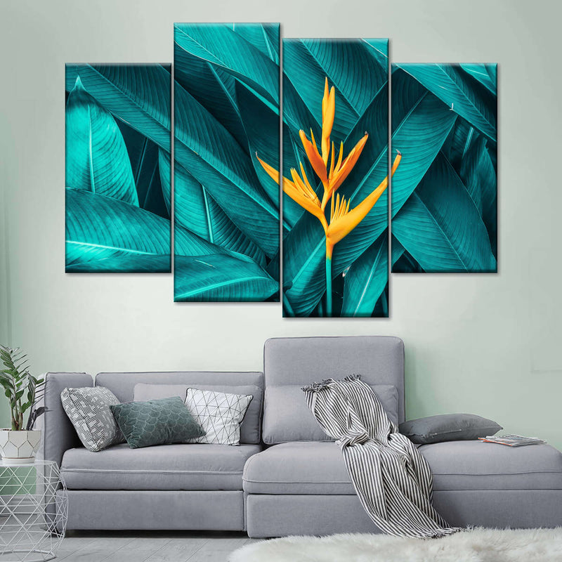 Exotic Tropical Bird Of Paradise Wall Art