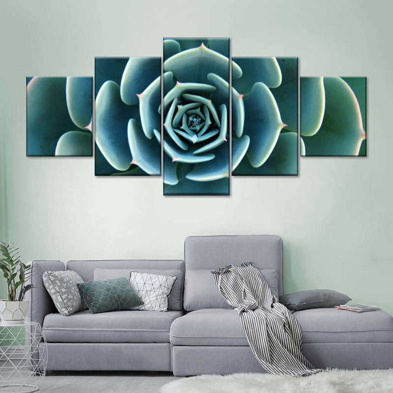 Live Succulent Wall Art