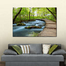 Boardwalk In The Forest Wall Art