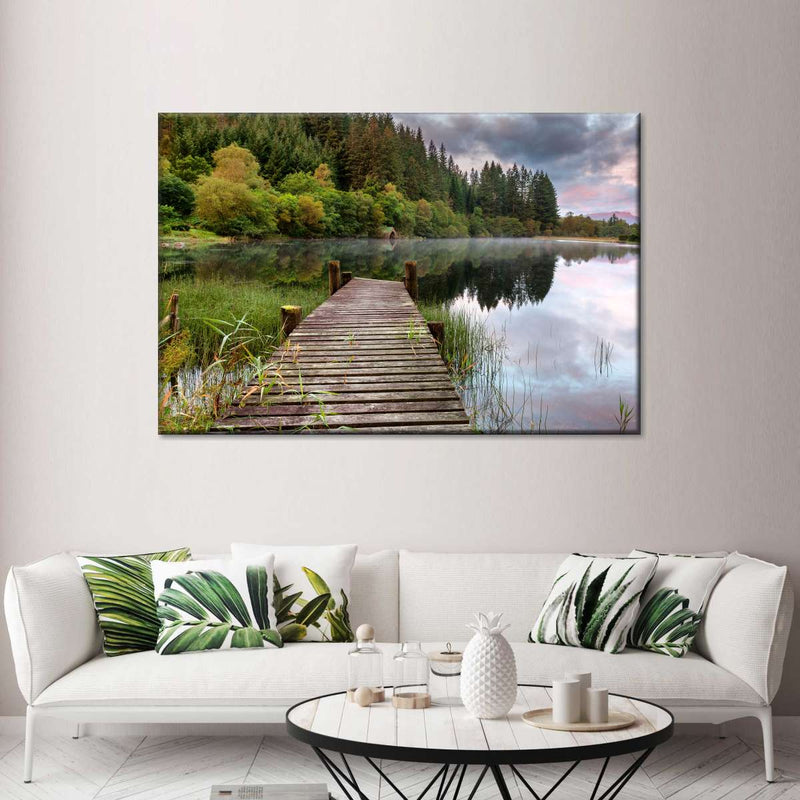 Loch Ard Boathouse Wall Art