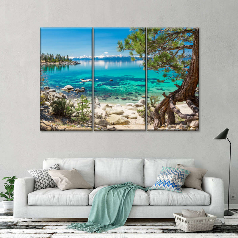 Turquoise Lake Tahoe Wall Art