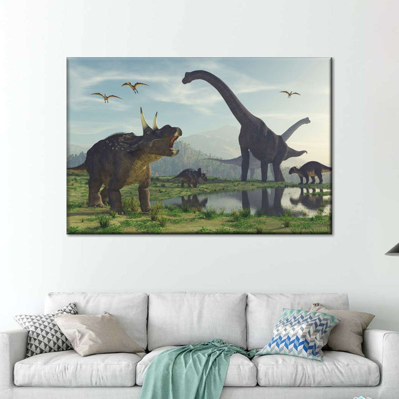 World Of Dinosaurs Wall Art