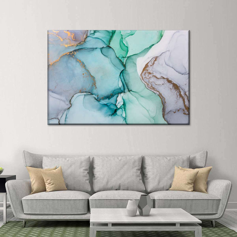 Light Ink Abstract Wall Art