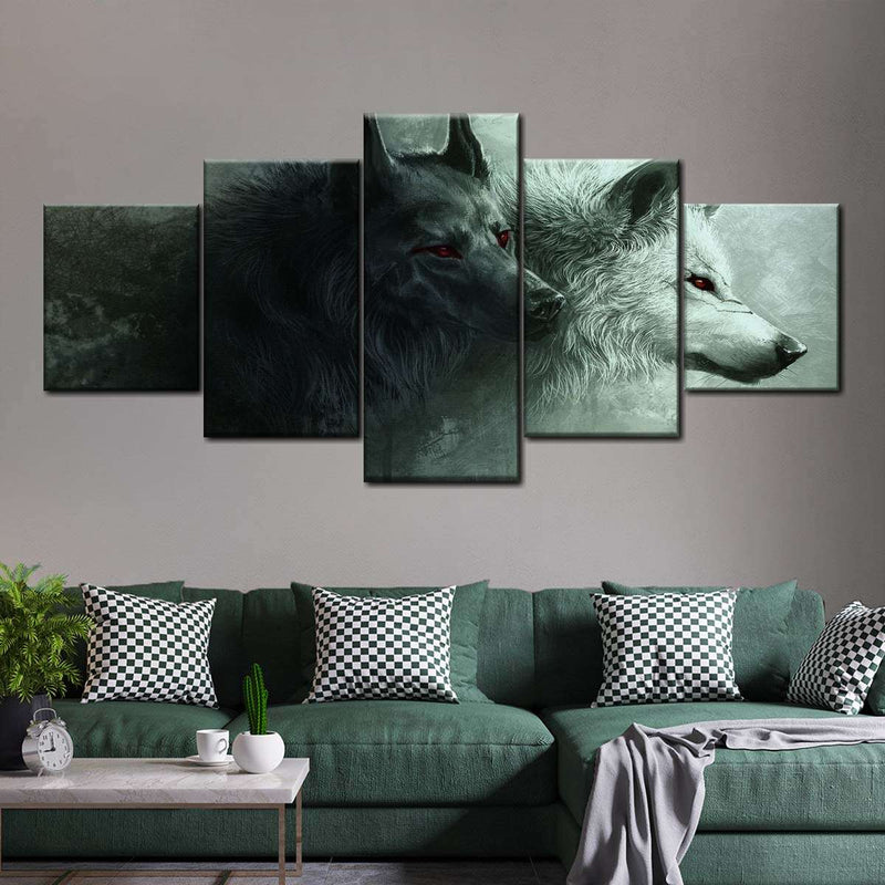 Sinister Wolves Wall Art