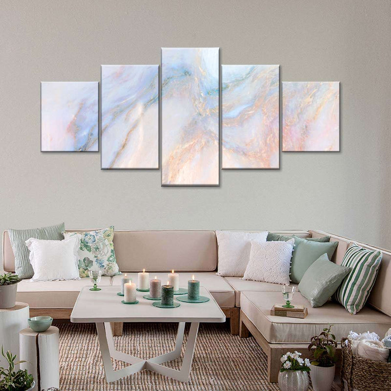 Abstract Pastel Wall Art