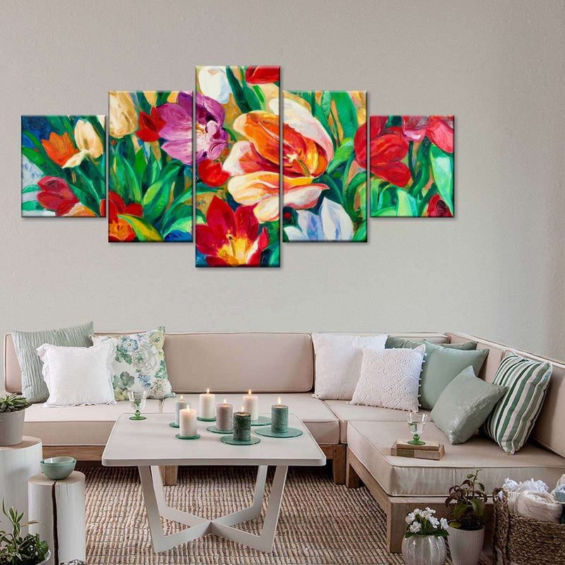 Alluring Flowers Wall Art