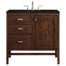 James Martin Addison 36" Single Bathroom Vanity, Mid-Century Acacia