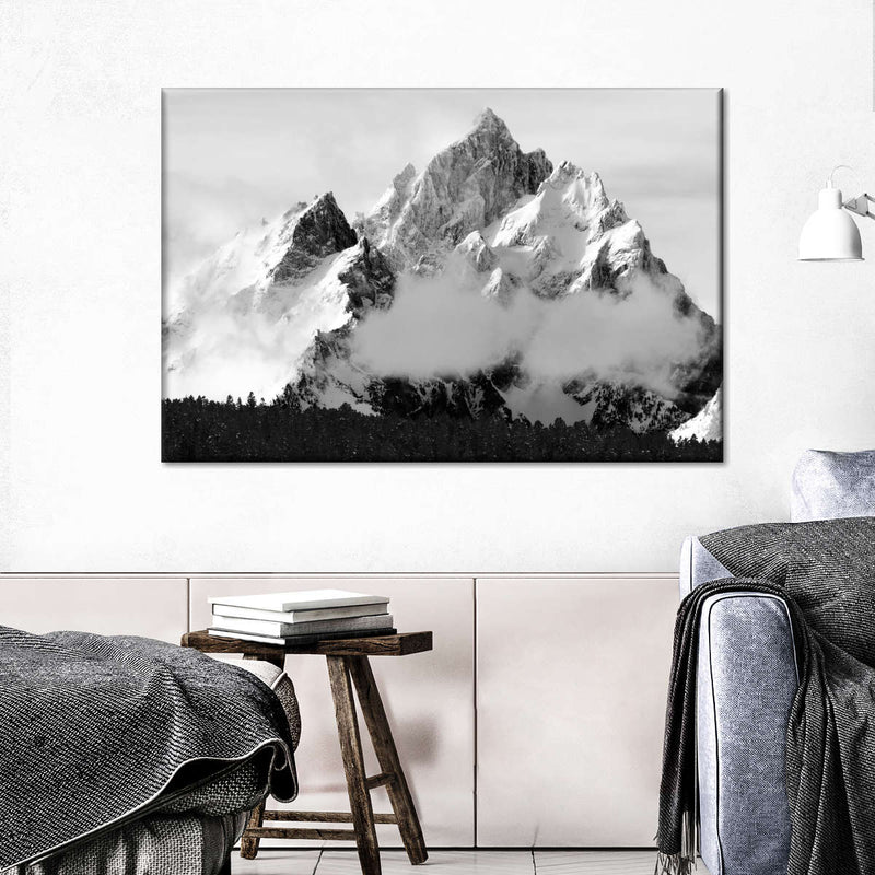 Snowcapped Grand Tetons Wall Art