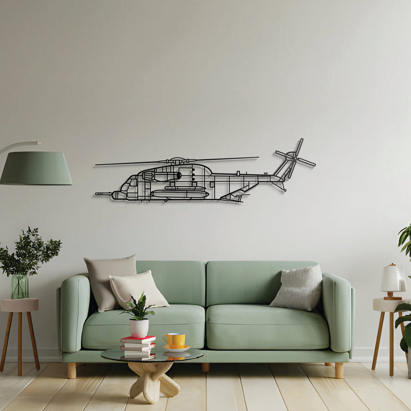 MH-53M Metal Aircraft Wall Art - NCP0392