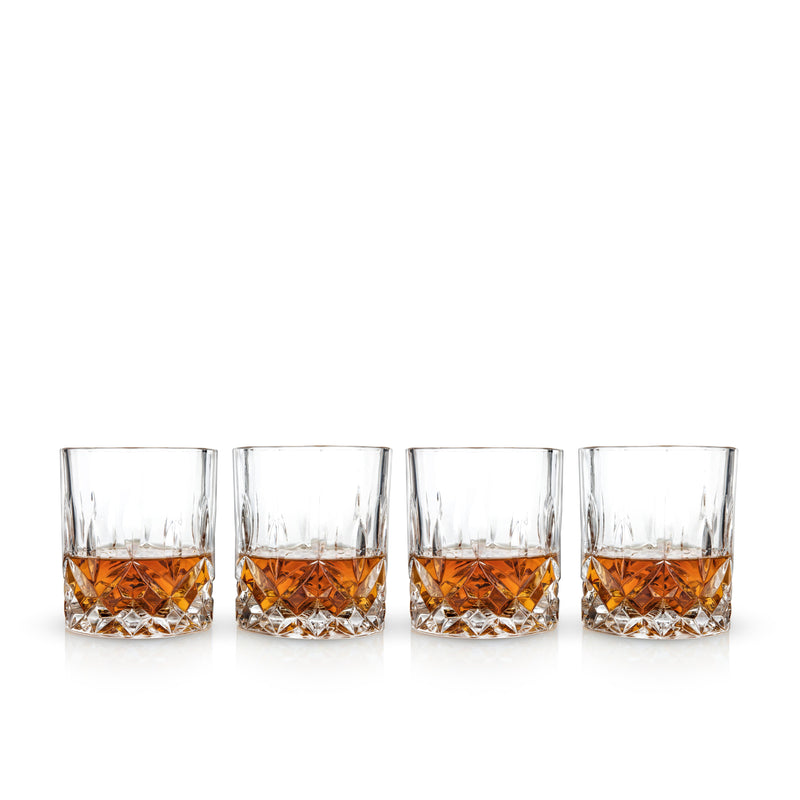 Admiral Crystal Tumblers Set of 4