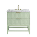 James Martin Emmeline 36" Single Bathroom Vanity, Pistachio