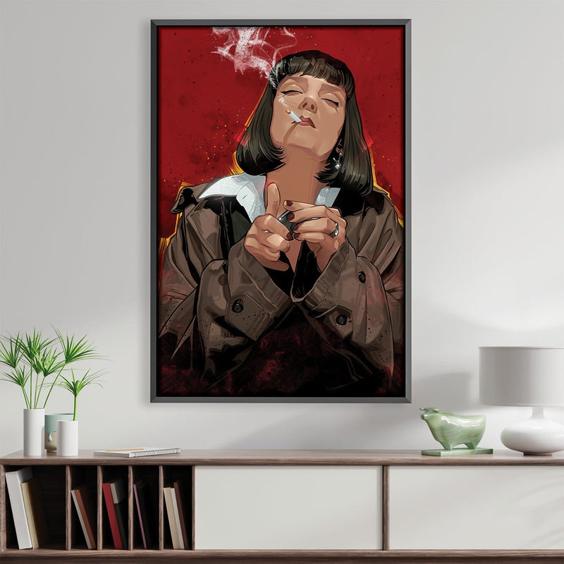 Mia Smoking Canvas