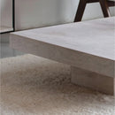 Karlela Travertine Marble Coffee Table