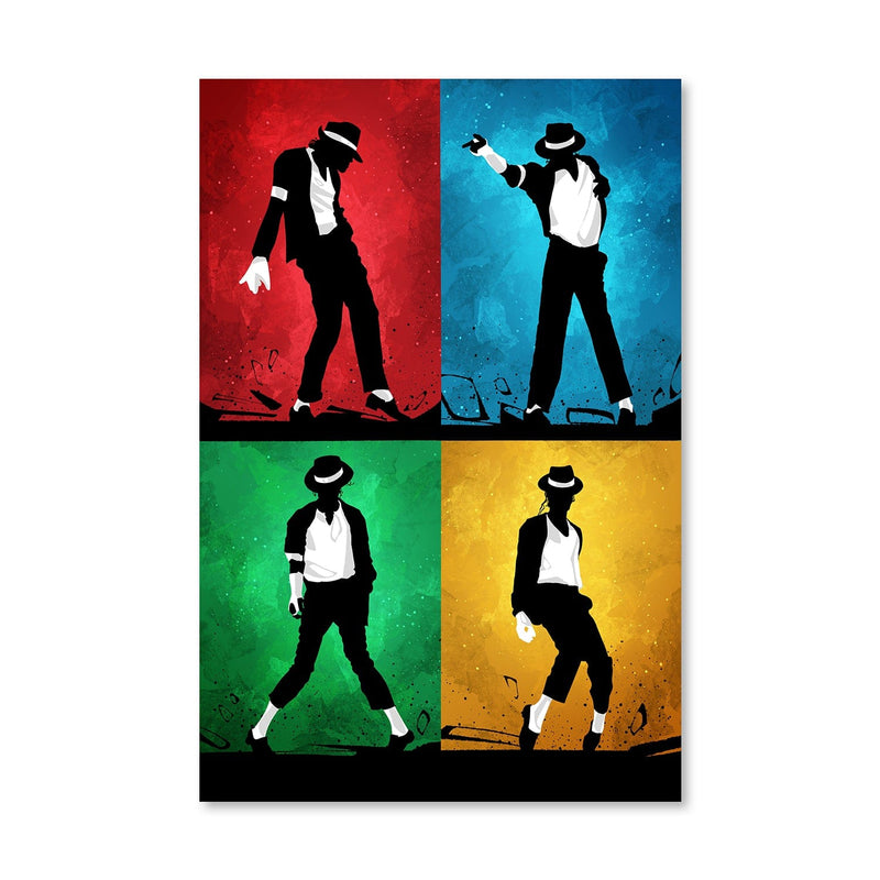 Michael Jackson Silhouette Canvas